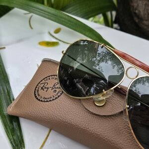 Ray‑Ban B&L Shooter • 1990 USA • Red Brow • G‑15 Glass (62mm)